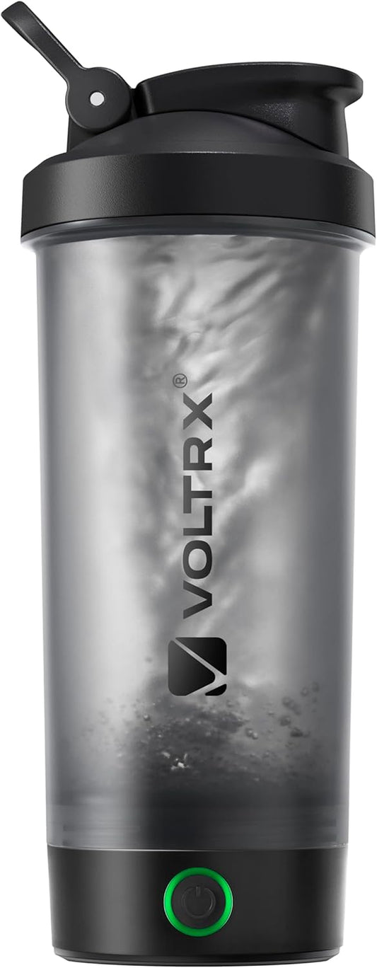 Protein Shaker Bottle, Merger USB C Rechargeable Electric Protein Shake Mixer, Shaker Cups for Protein Shakes and Meal Replacement Shakes, BPA Free, 24Oz