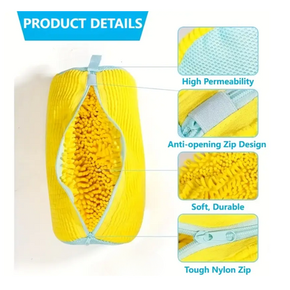Shoe Wash Bag - Keep Shoes Safe & Prevent Damage | For Sneakers & Delicate Footwear