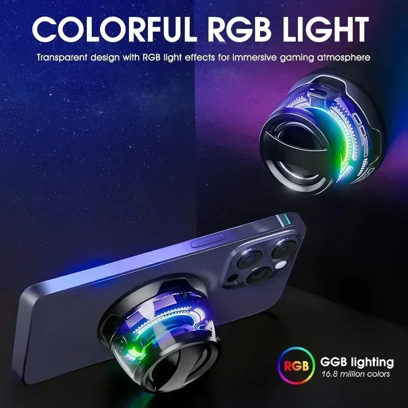 G200 Portable Bluetooth Speaker: Bluetooth 5.3 + RGB Ambient Light, Long Battery Life and Magnetic Phone Stand Function