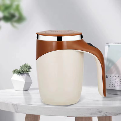 Automatic Stirring Cup12Ounces with USB Charging Cable Magnetic Stirring Coffee Cup Easy to Clean for Office/Kitchen/Travel/Home